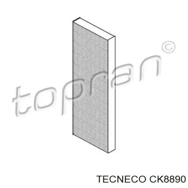 CK8890 Tecneco filtro de habitáculo