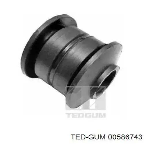 00586743 Ted-gum silentblock de brazo de suspensión delantero superior