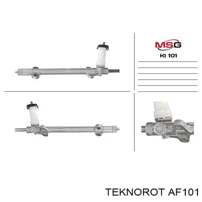 AF-101 Teknorot rótula barra de acoplamiento exterior