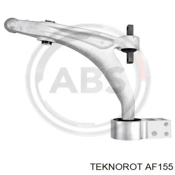 AF-155 Teknorot barra oscilante, suspensión de ruedas delantera, inferior izquierda