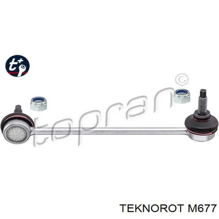 M-677 Teknorot soporte de barra estabilizadora delantera