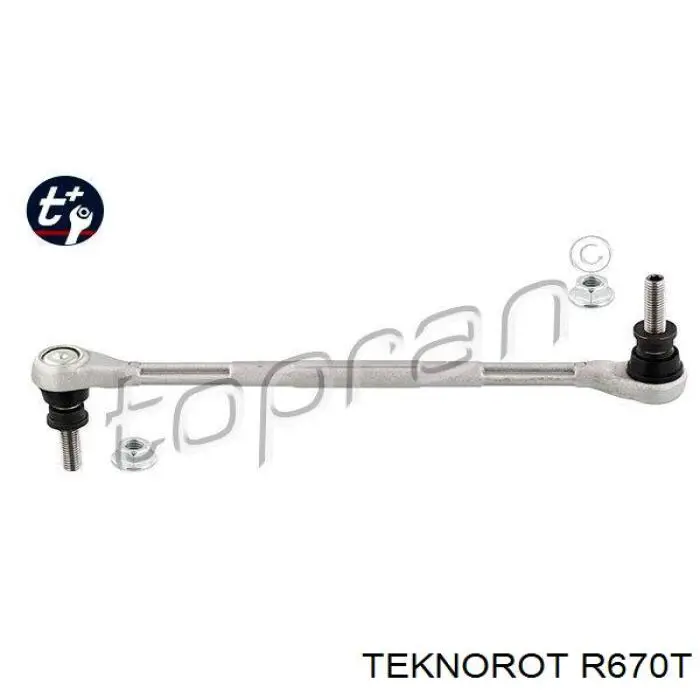 R-670T Teknorot soporte de barra estabilizadora delantera