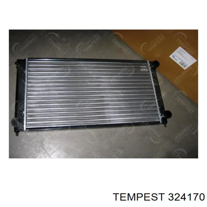 324170 Tempest radiador refrigeración del motor