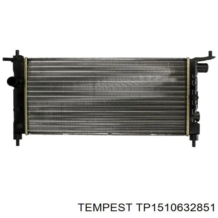 TP.1510632851 Tempest radiador refrigeración del motor