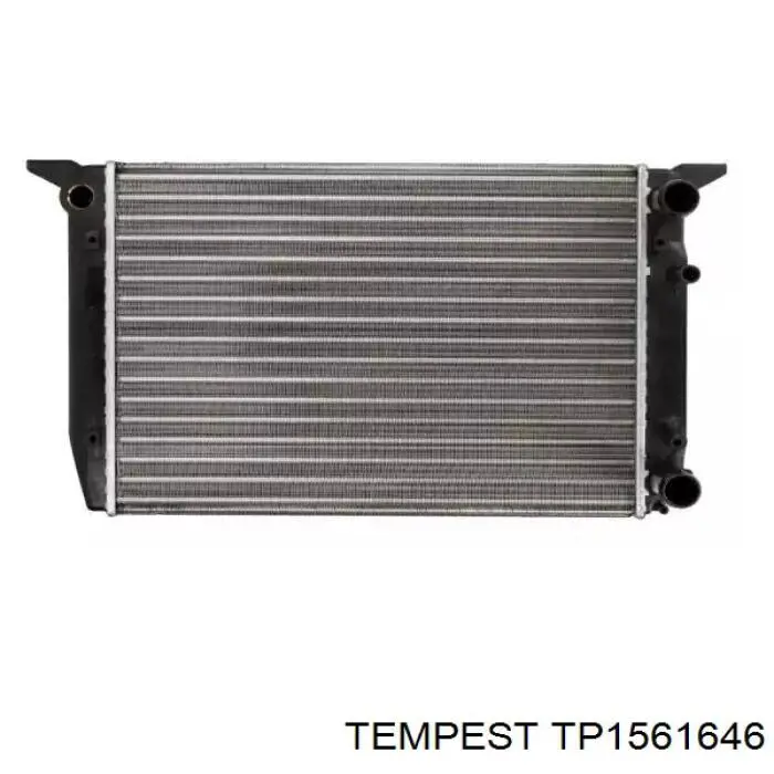 TP1561646 Tempest radiador refrigeración del motor