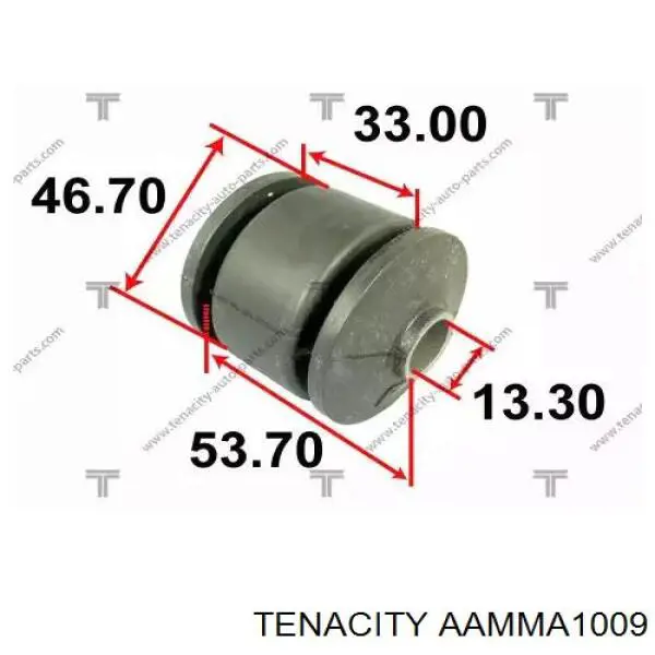 AAMMA1009 Tenacity silentblock de suspensión delantero inferior