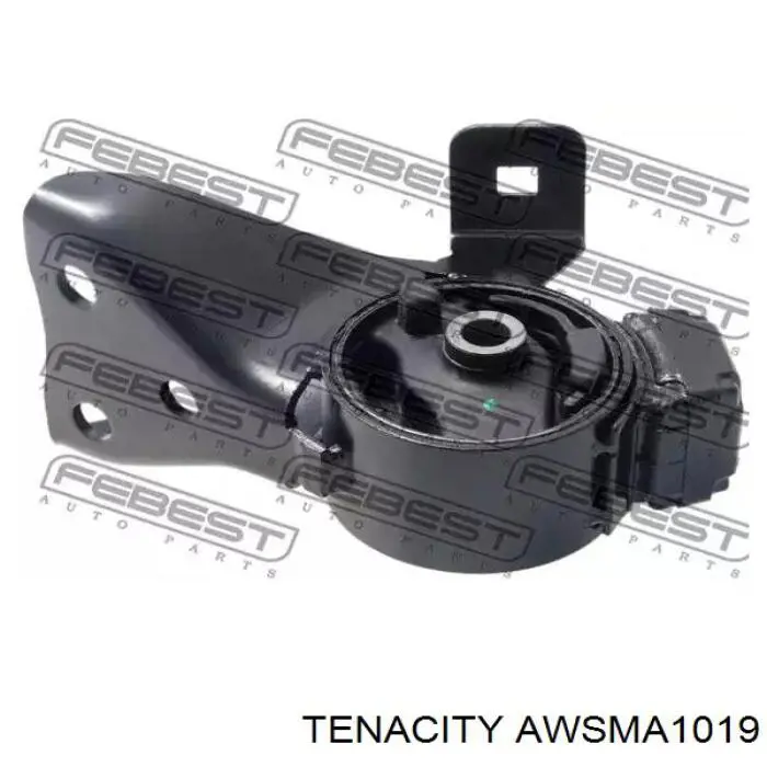 B25D39040B Mazda soporte de motor trasero