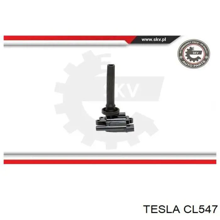 CL547 Tesla bobina de encendido