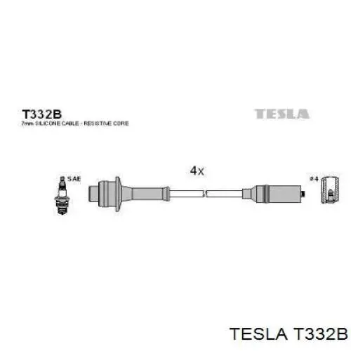 T332B Tesla juego de cables de encendido