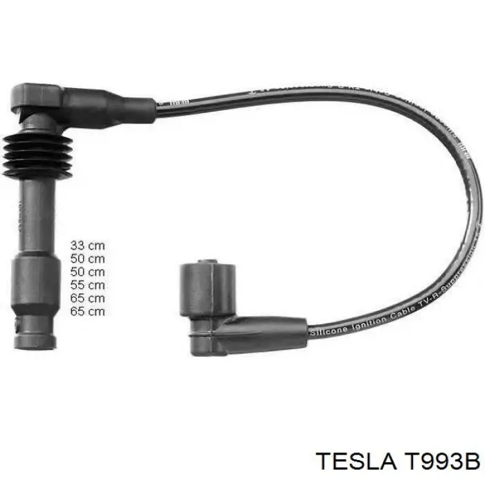 T993B Tesla juego de cables de encendido