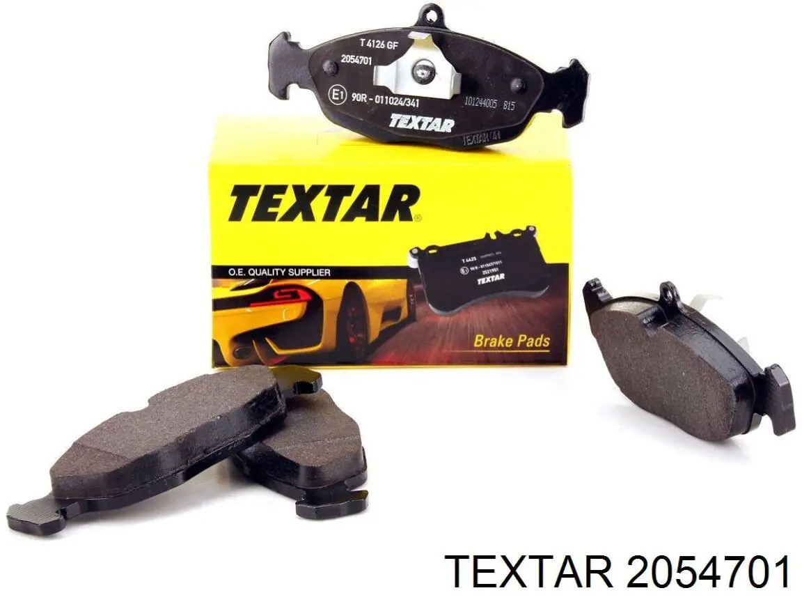 2054701 Textar pastillas de freno delanteras