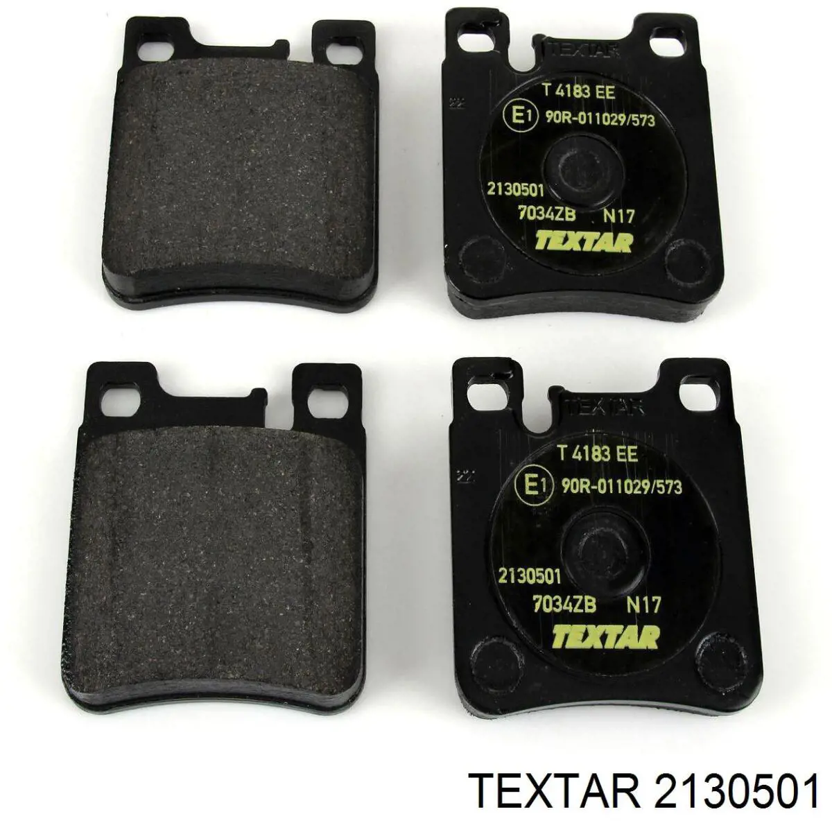 2130501 Textar pastillas de freno traseras