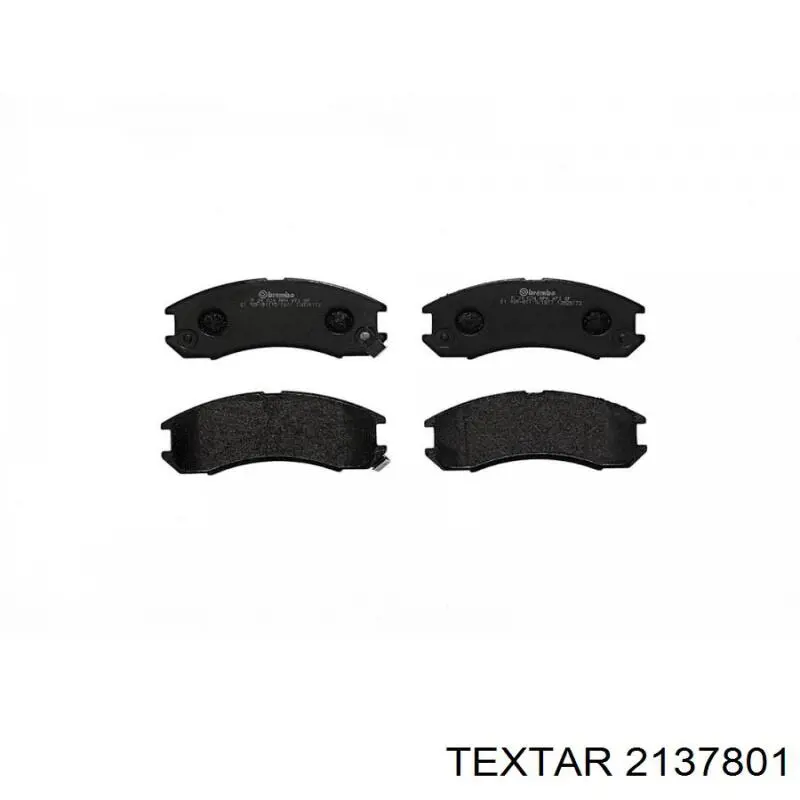 2137801 Textar pastillas de freno delanteras