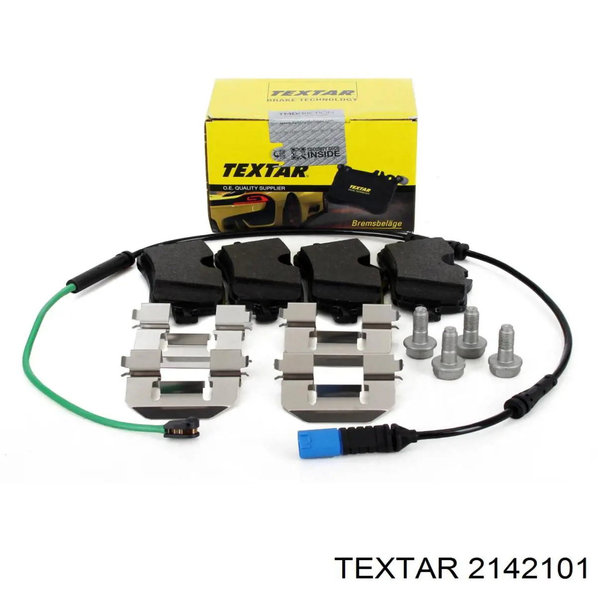 2142101 Textar pastillas de freno traseras