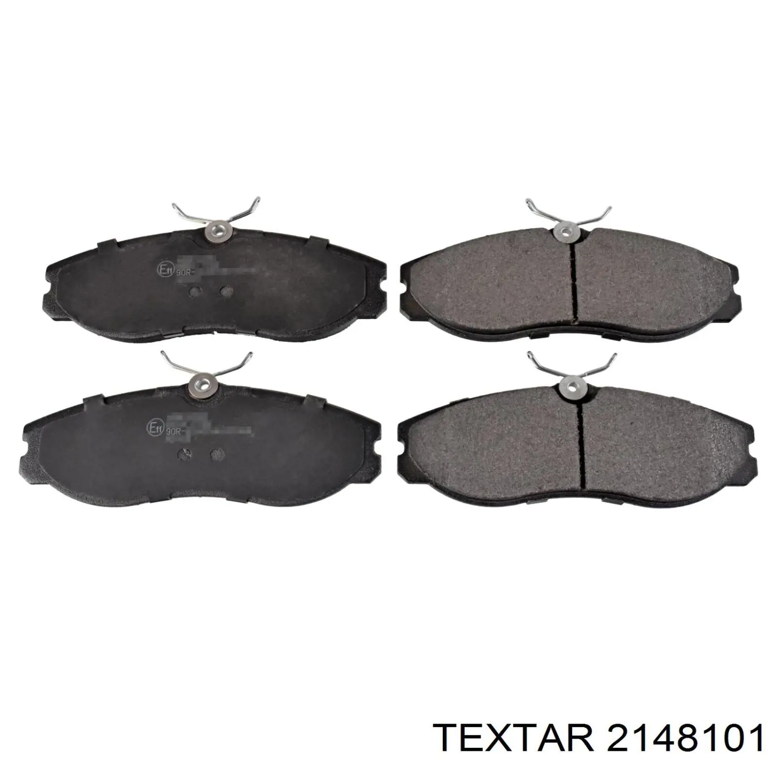 2148101 Textar pastillas de freno delanteras