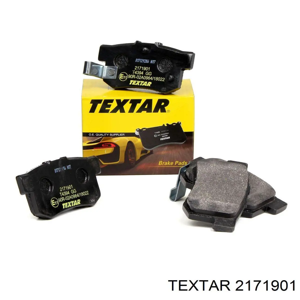 2171901 Textar pastillas de freno traseras