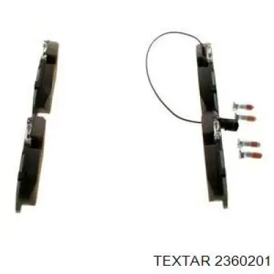 2360201 Textar pastillas de freno delanteras