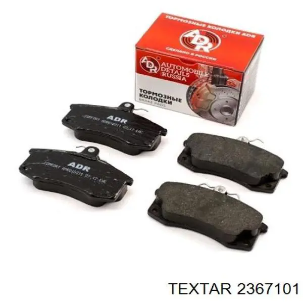 2367101 Textar pastillas de freno delanteras