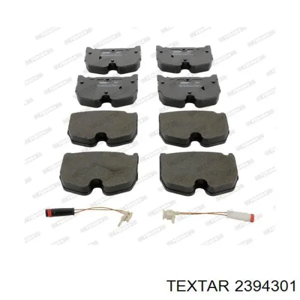 2394301 Textar pastillas de freno delanteras