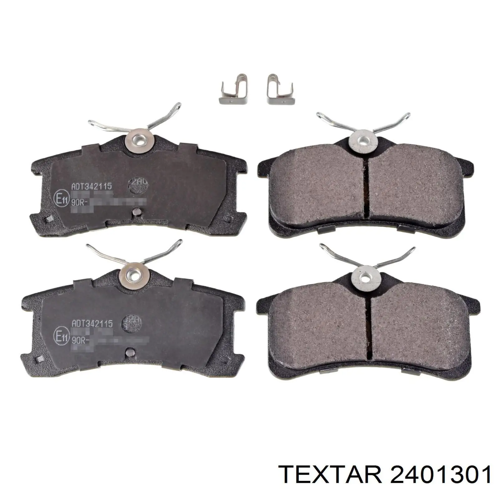 2401301 Textar pastillas de freno traseras