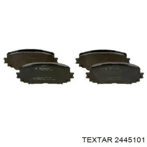 2445101 Textar pastillas de freno delanteras