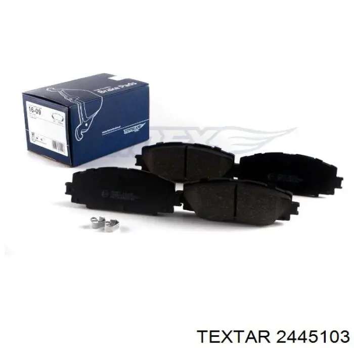 2445103 Textar pastillas de freno delanteras