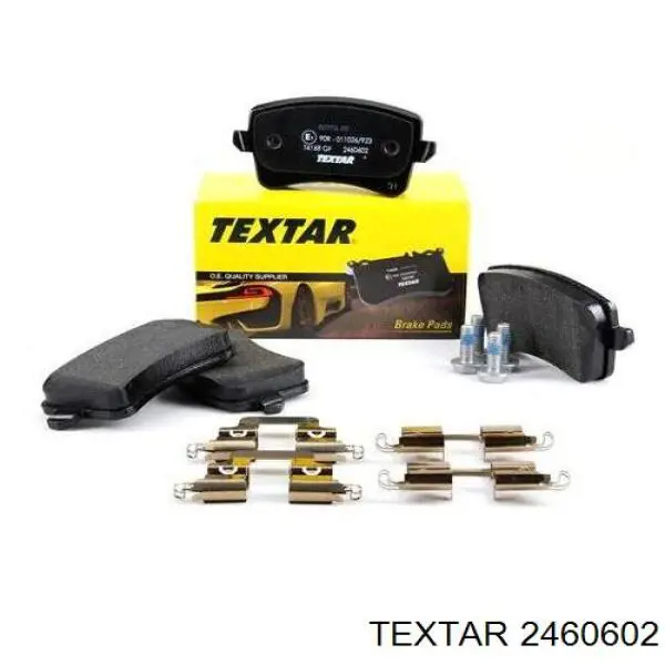 2460602 Textar pastillas de freno traseras