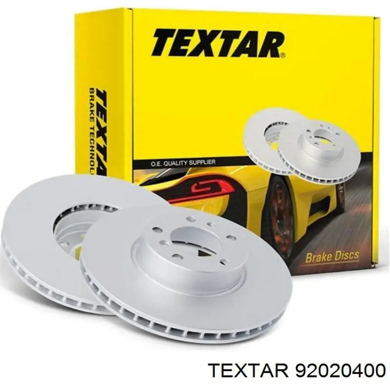 92020400 Textar freno de disco delantero