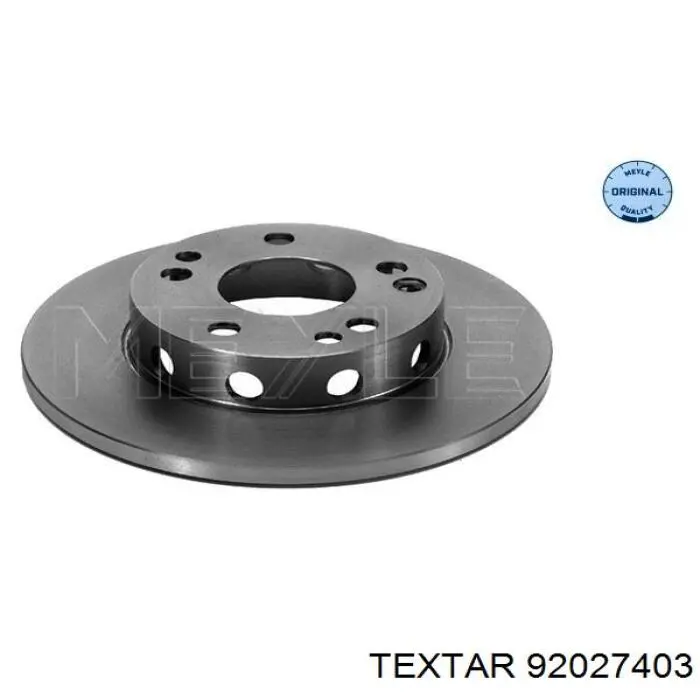 92027403 Textar freno de disco delantero