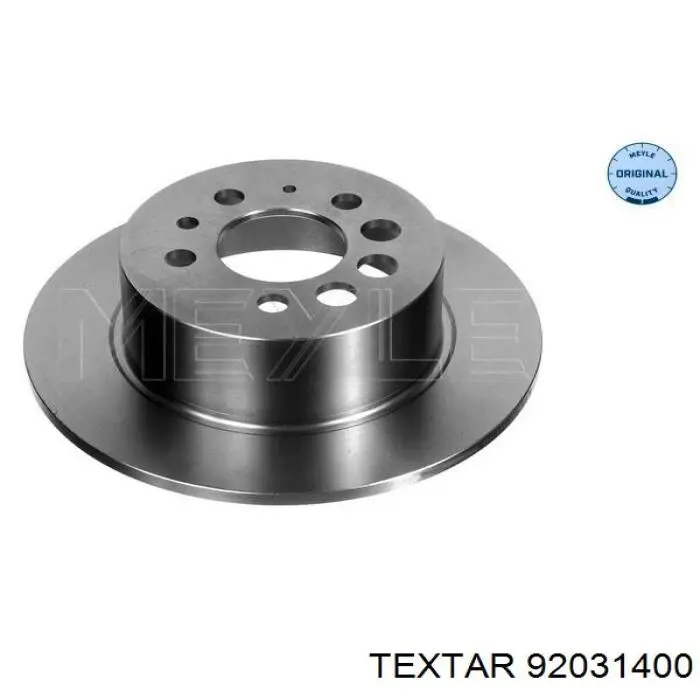 92031400 Textar disco de freno trasero