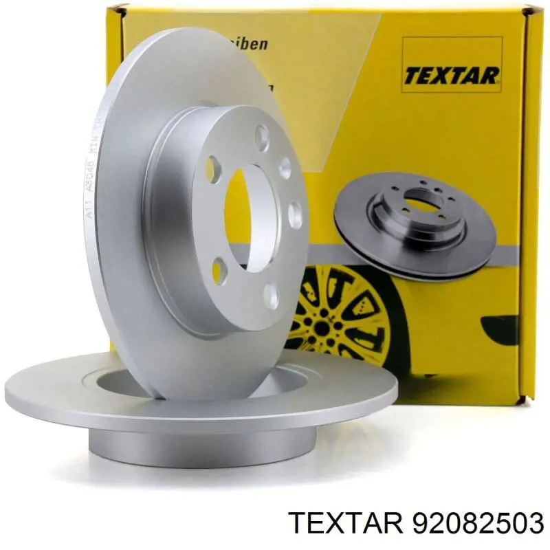 92082503 Textar disco de freno trasero