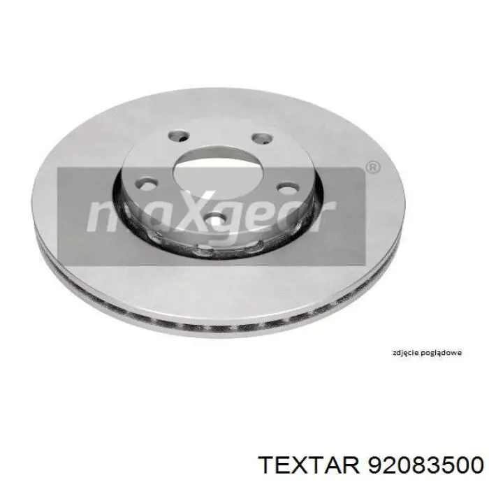 92083500 Textar freno de disco delantero