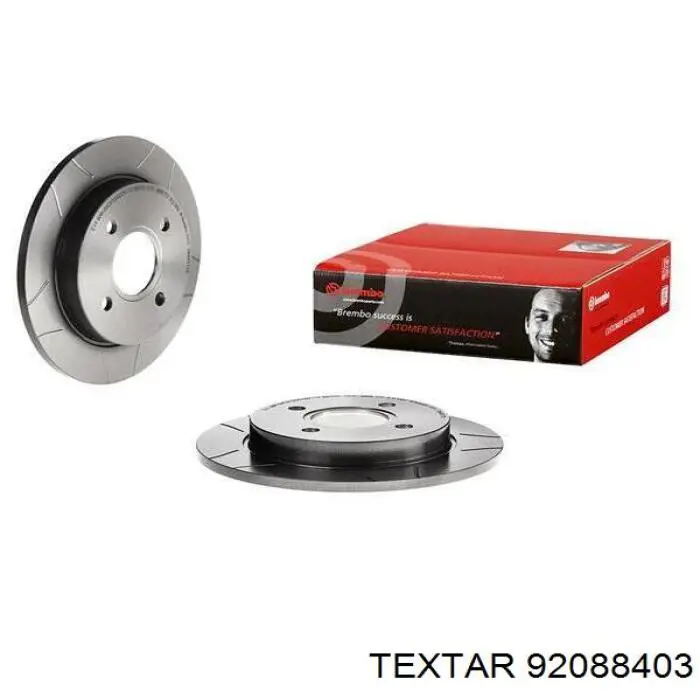 92088403 Textar disco de freno trasero