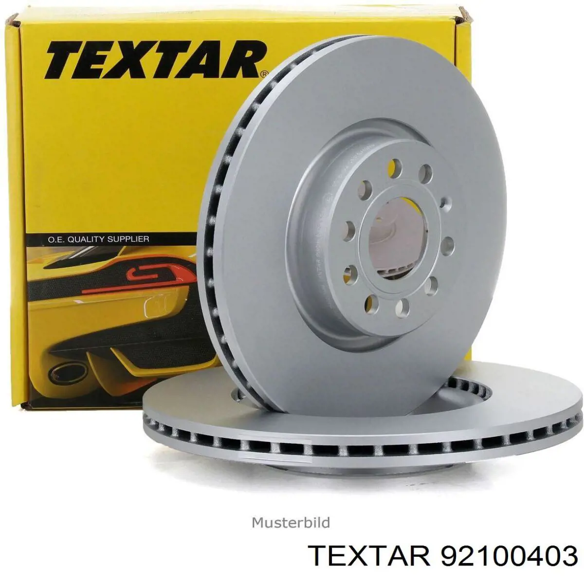 92100403 Textar freno de disco delantero