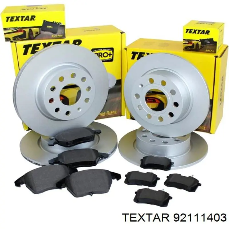 92111403 Textar freno de disco delantero