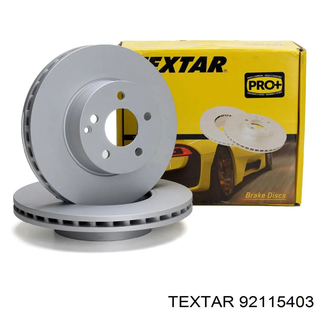 92115403 Textar disco de freno trasero