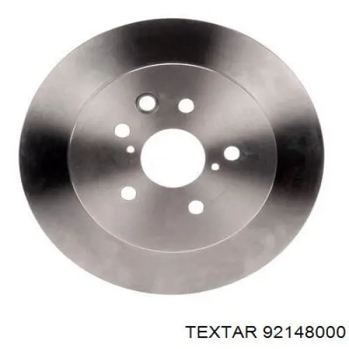 92148000 Textar disco de freno trasero