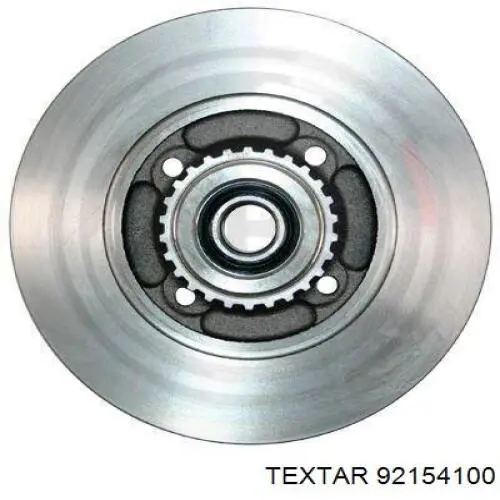 92154100 Textar disco de freno trasero