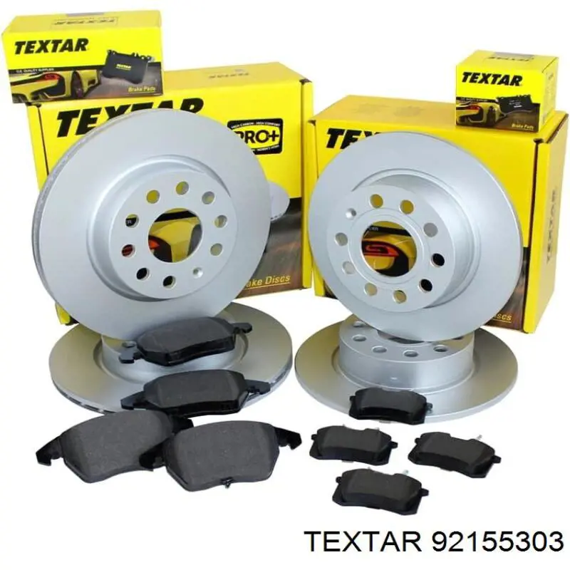 92155303 Textar freno de disco delantero