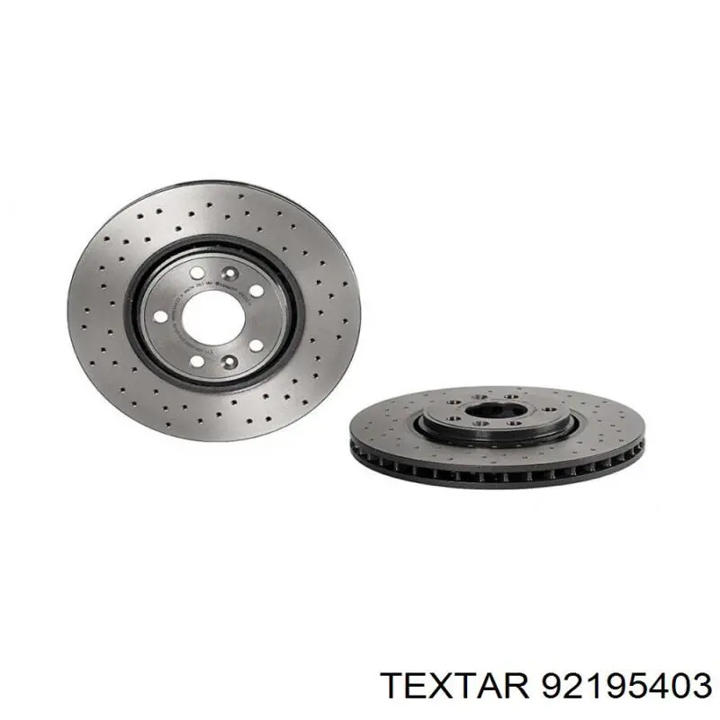 92195403 Textar freno de disco delantero