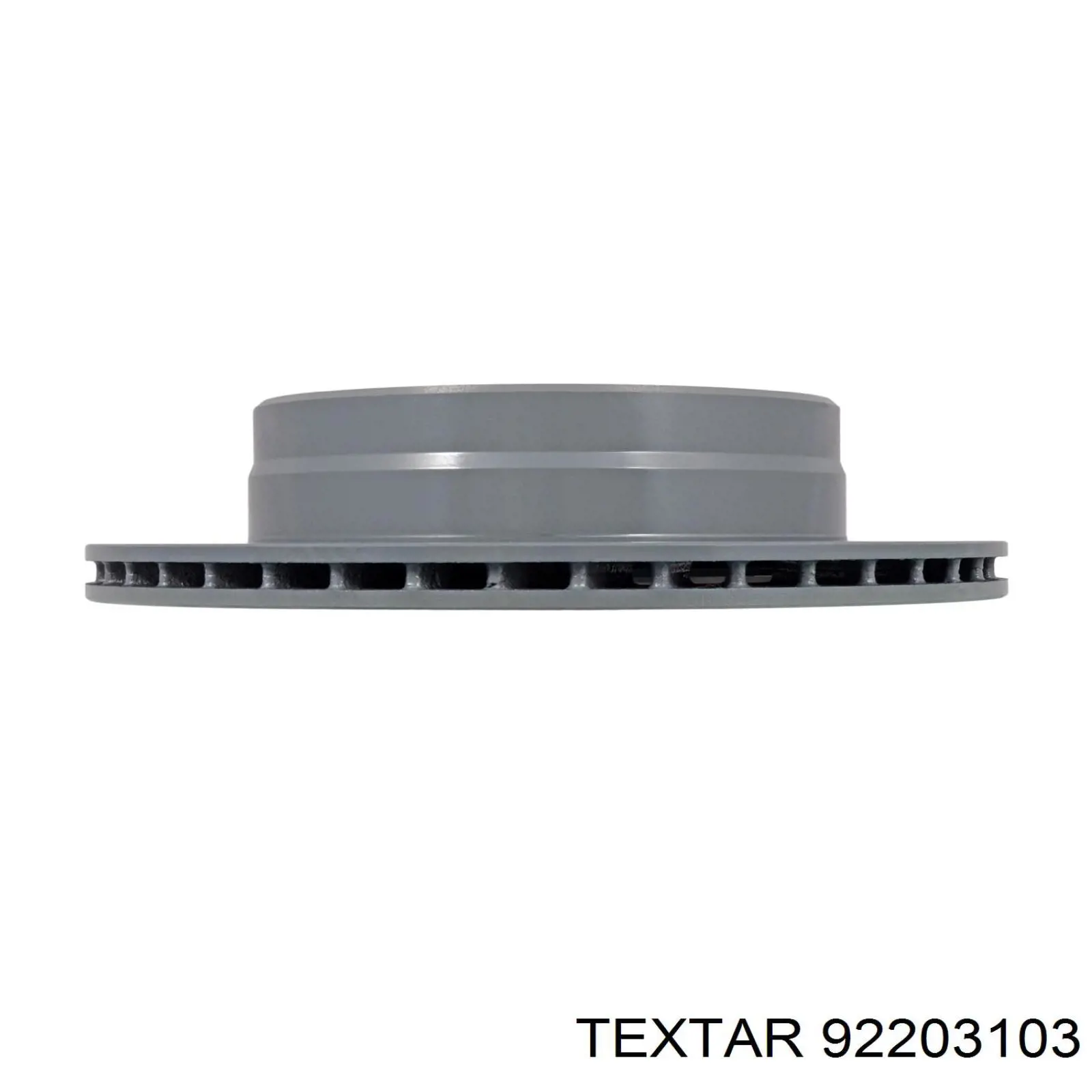 92203103 Textar disco de freno trasero