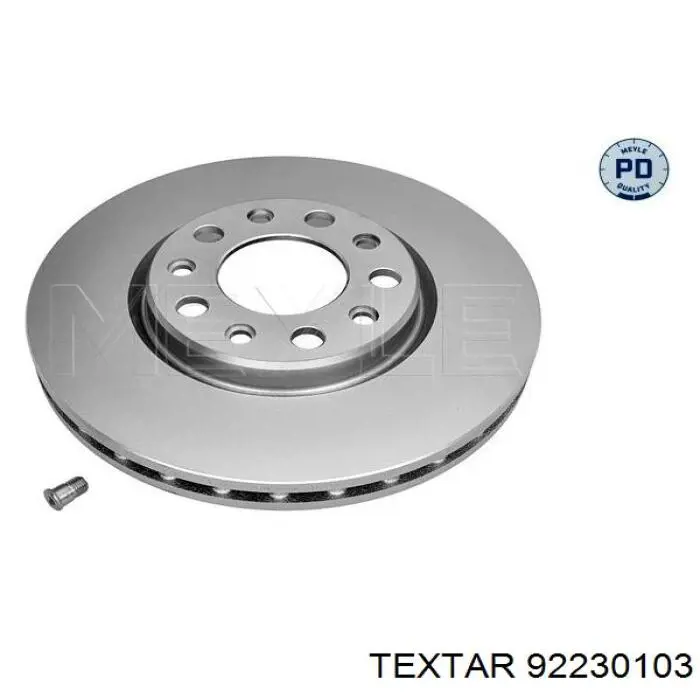 92230103 Textar freno de disco delantero