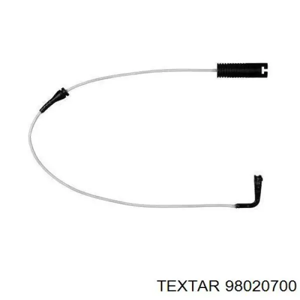 98020700 Textar contacto de aviso, desgaste de los frenos, trasero