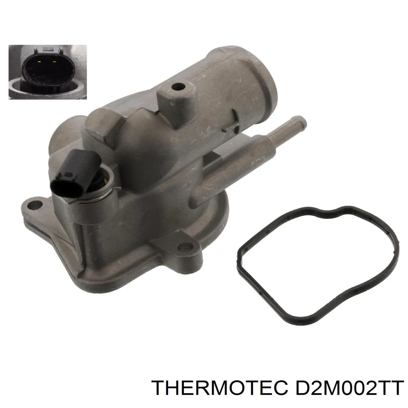 D2M002TT Thermotec caja del termostato