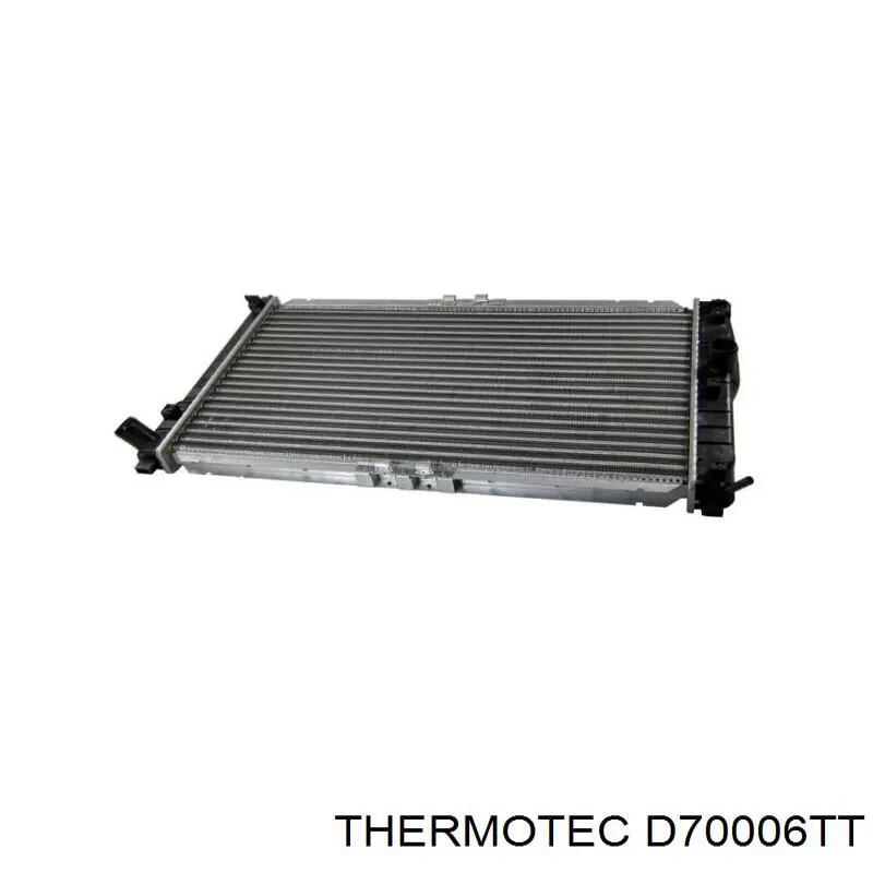 D70006TT Thermotec radiador refrigeración del motor