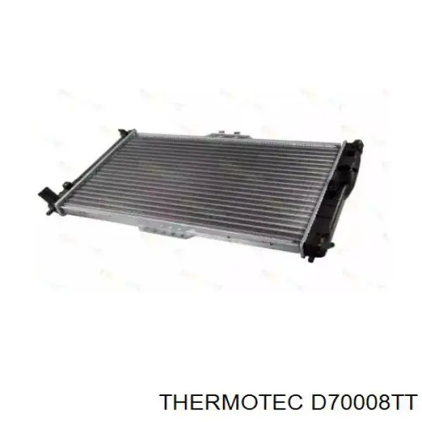 D70008TT Thermotec radiador refrigeración del motor