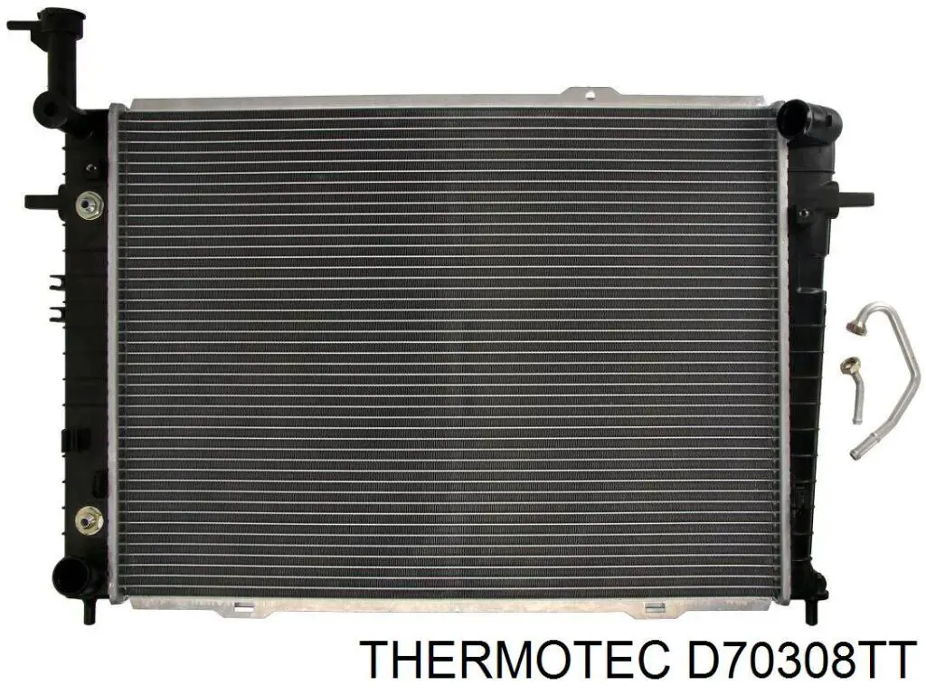 D70308TT Thermotec radiador refrigeración del motor