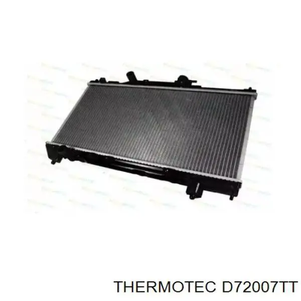 D72007TT Thermotec radiador refrigeración del motor