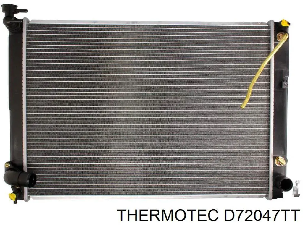 D72047TT Thermotec radiador refrigeración del motor