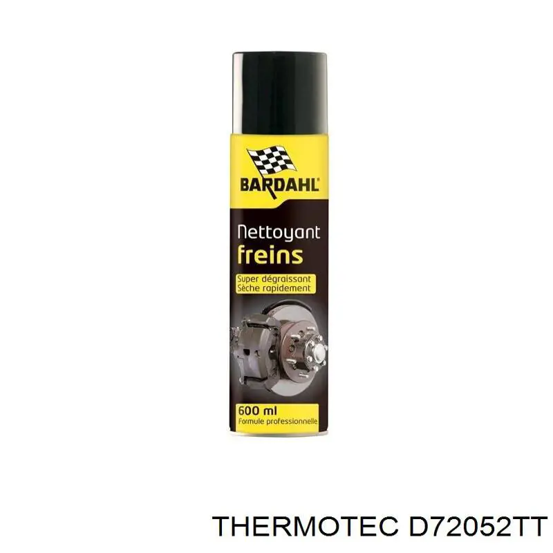 D72052TT Thermotec radiador refrigeración del motor